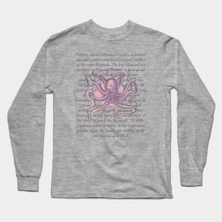 Octopus Info Long Sleeve T-Shirt